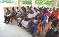UNOCI educates teachers’ wives in Guiglo on gender-based violence