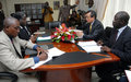 Le Chef de l'ONUCI rencontre le Président de la Commission Electorale Indépendante (CEI)