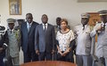 La Représentante spéciale et le ministre des Forces Armées du Sénégal échangent sur la contribution des casques bleus sénégalais à l’ONUCI