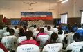 ONUCI Tour calls on Katiola elite to encourage disarmament and ensure peaceful elections