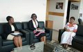 The Association of Women Lawyers of Côte d’Ivoire presents its action plan to Chief of UNOCI