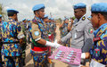 179 éléments de la force de police constituée du Bangladesh décorés de la médaille des Nations Unies