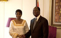 Special Representative received by President Ouattara
