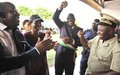 Special Representative hands over keys to Henri Konan Bédié Cultural Centre in Bouaflé renovated by UNOCI